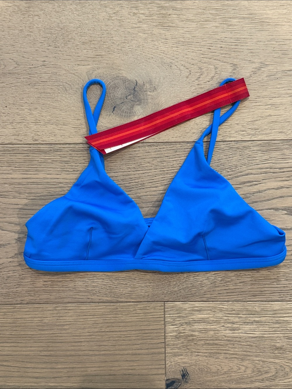 NWT Left on Friday Sweet Victory Top Wipeout Blue Sz Small